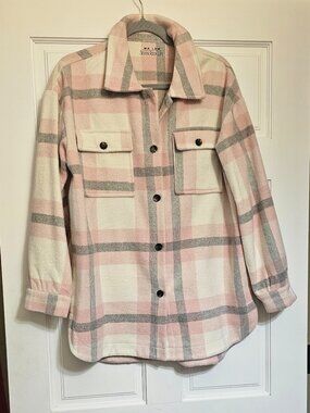 Womens Seven Rock Life Flannel Jacket Size Large